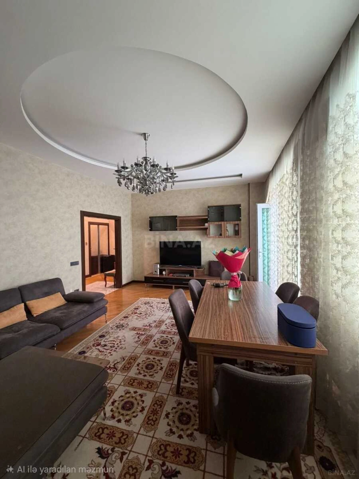 Satılır 3 otaqlı mənzil 119.5 m²