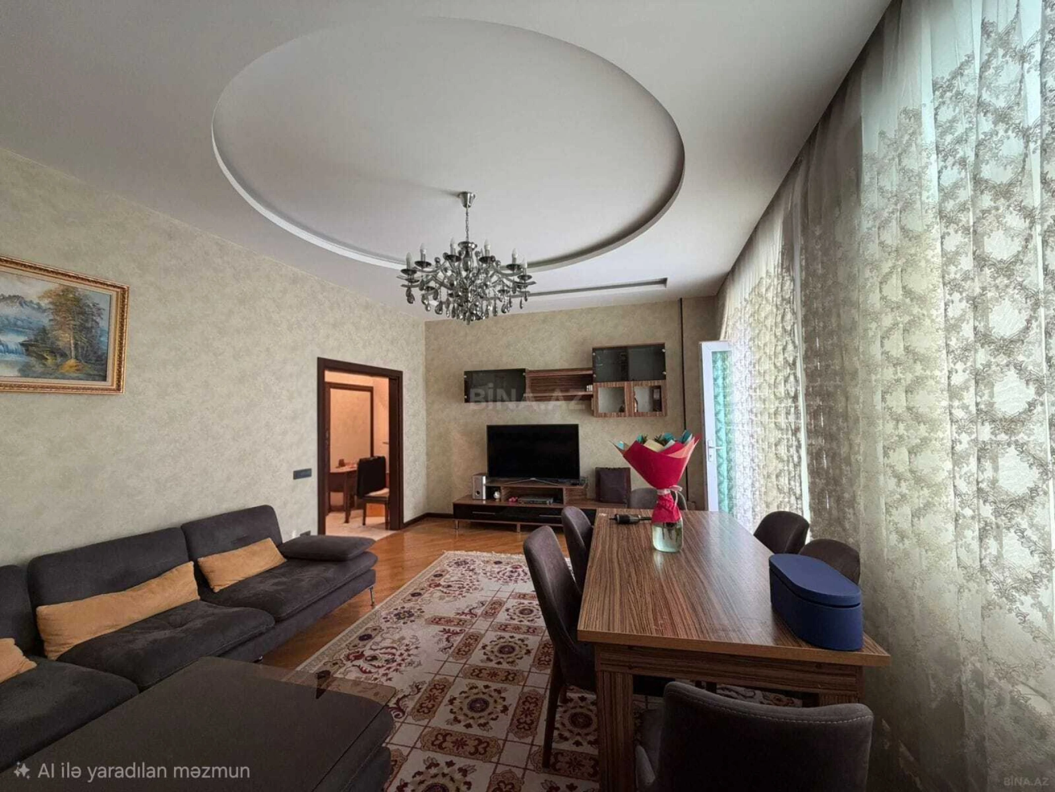 Satılır 3 otaqlı mənzil 119.5 m²
