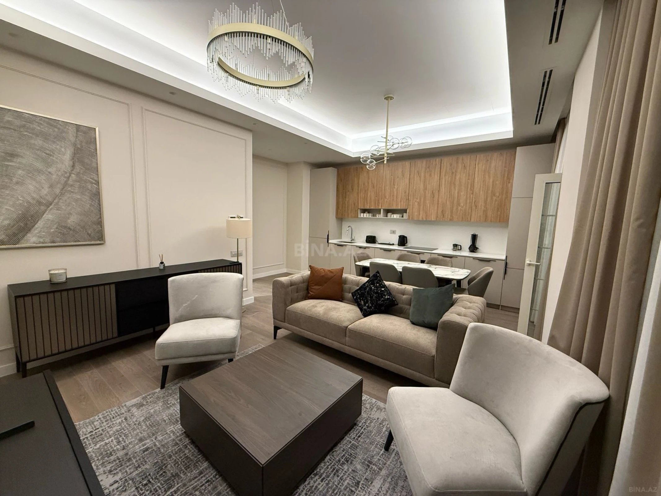 Kirayə verilir 3 otaqlı mənzil 110 m²