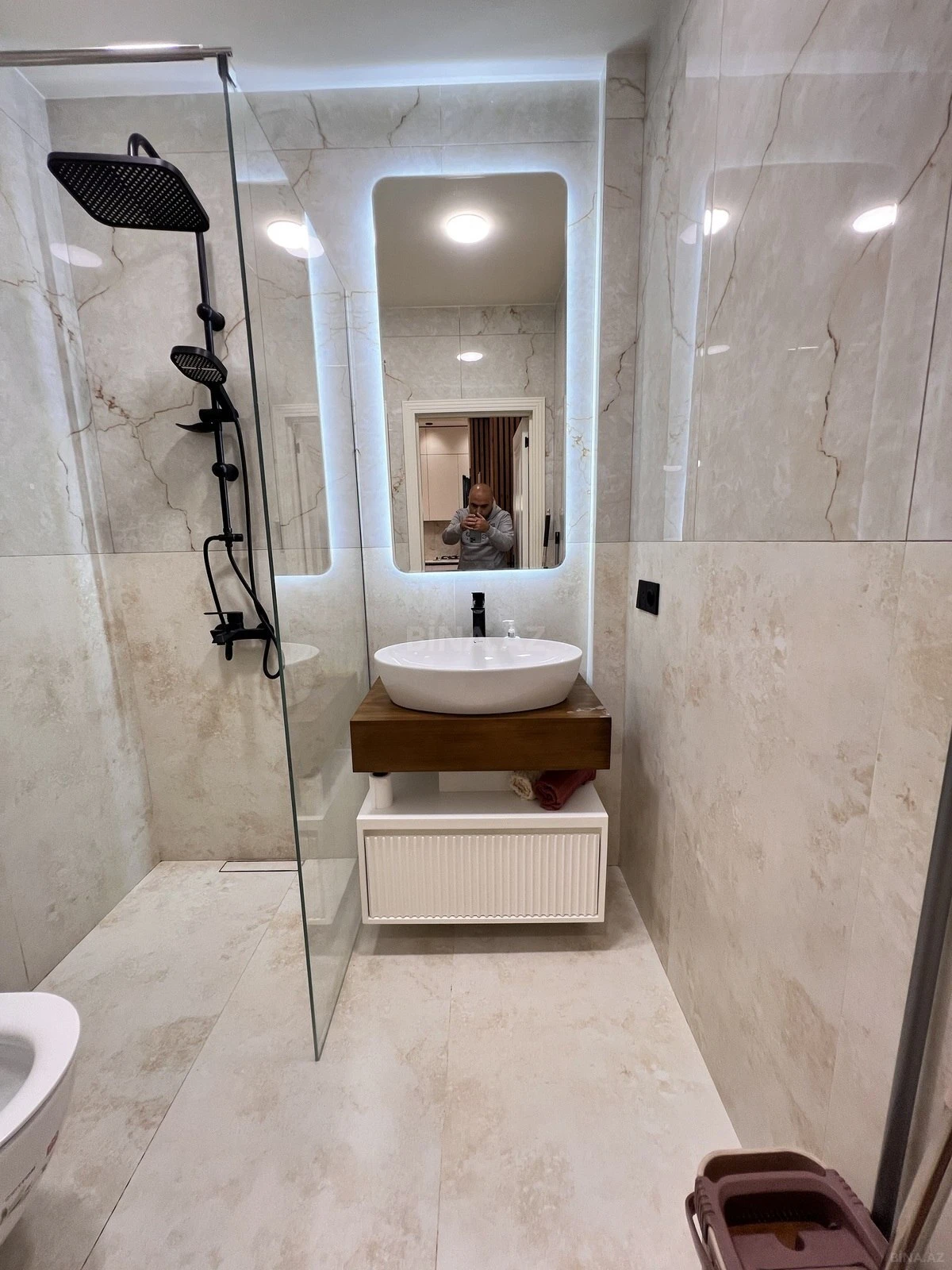 Satılır 2 otaqlı mənzil 44 m²