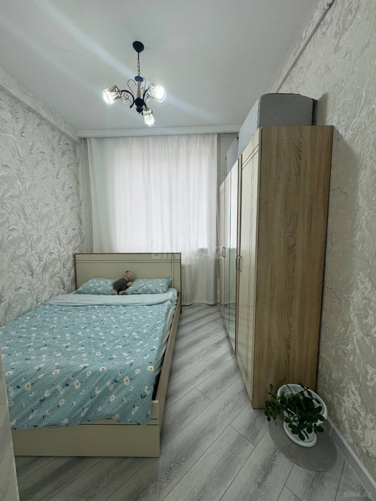 Satılır 2 otaqlı mənzil 44 m²