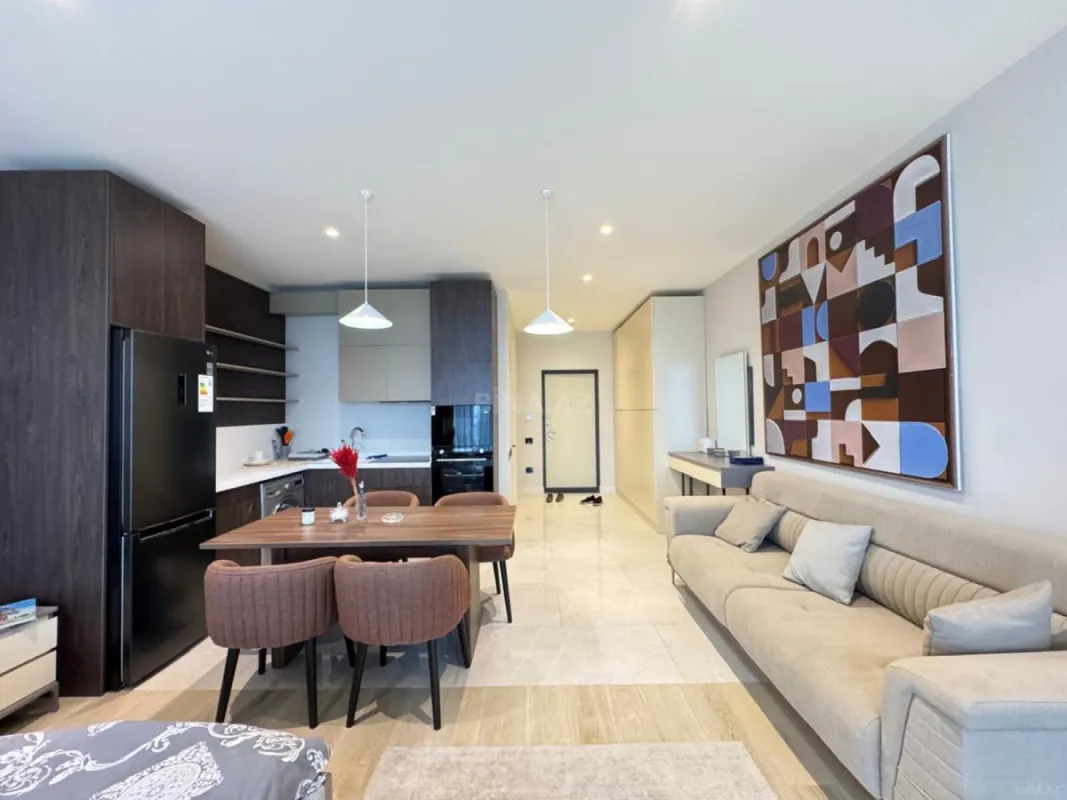 Kirayə verilir 1 otaqlı mənzil 60 m²