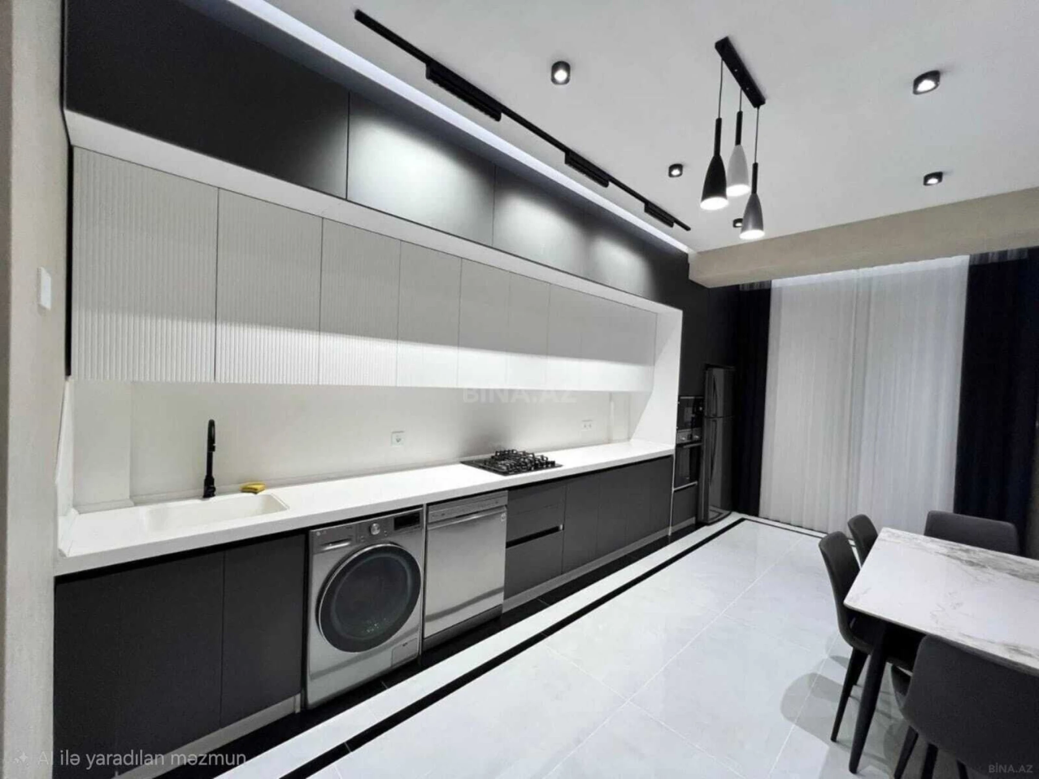 Kirayə verilir 3 otaqlı mənzil 150 m²