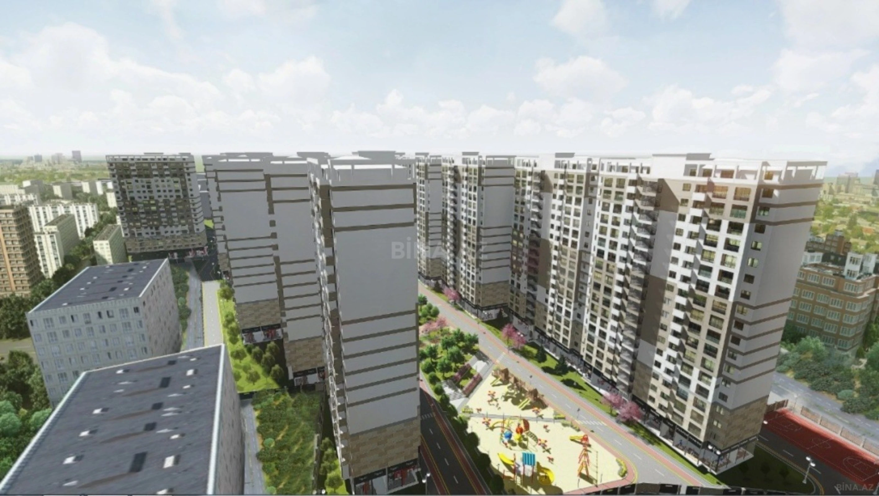 Satılır 2 otaqlı mənzil 47 m²