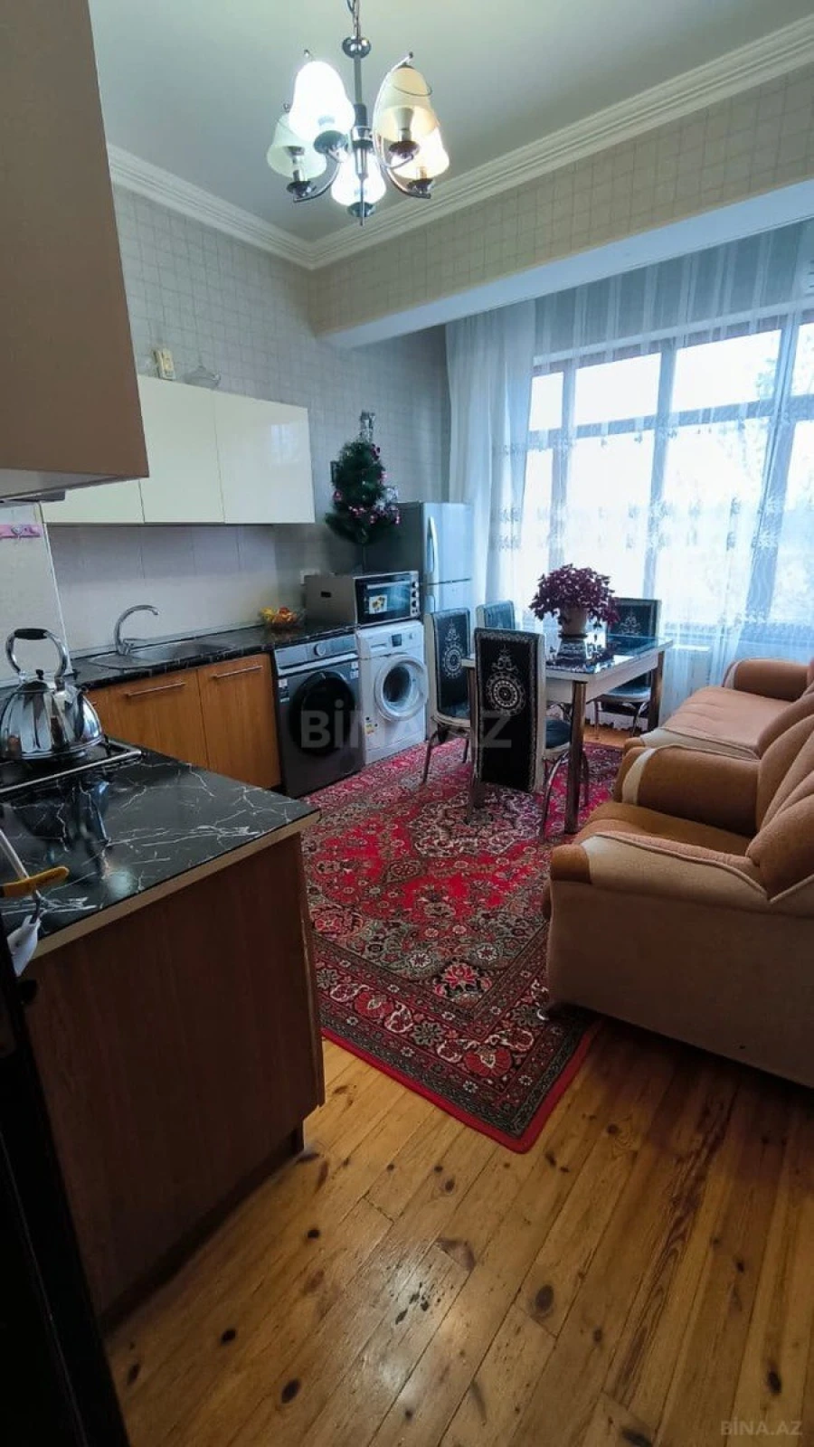 Satılır 1 otaqlı mənzil 56 m²