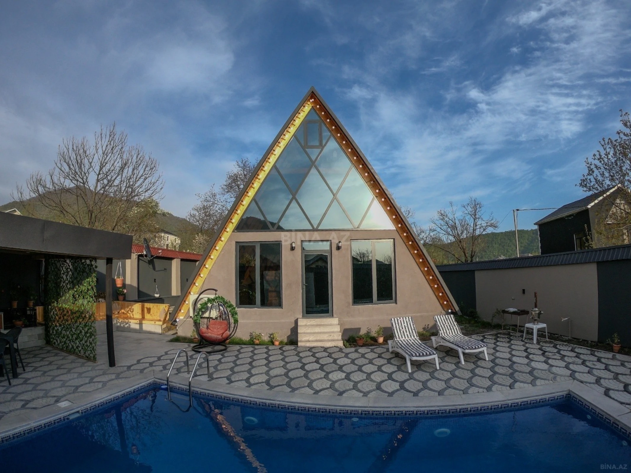 Kirayə verilir 4 otaqlı həyət evi 70 m²