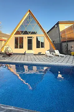 Kirayə verilir 4 otaqlı həyət evi 70 m² — Qəbələ 4 otaq 70.00 m²