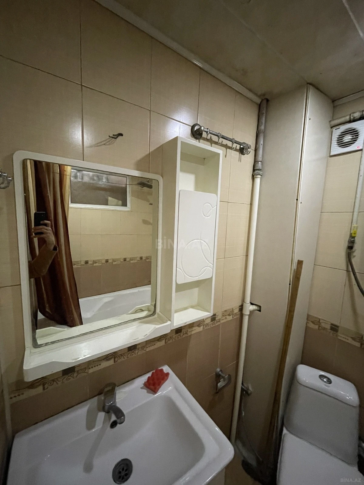 Kirayə verilir 1 otaqlı mənzil 40 m²