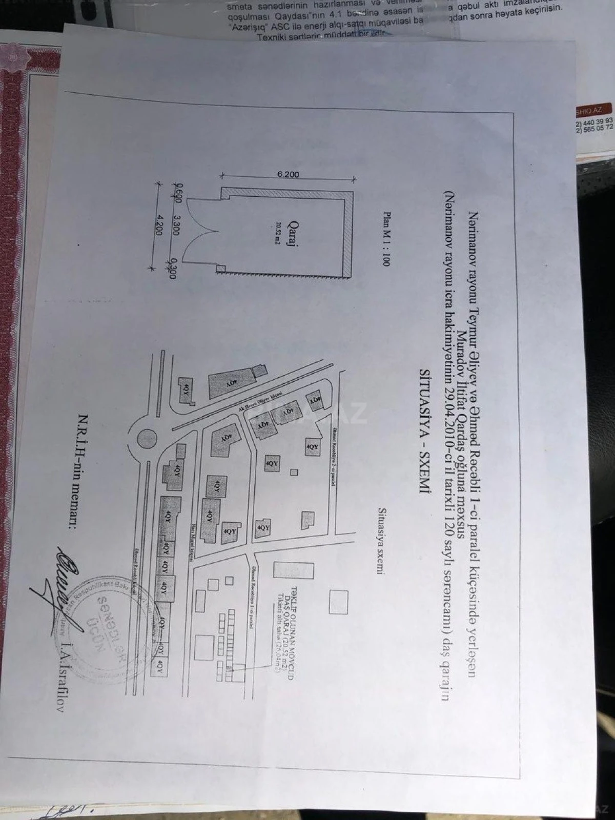 Satılır obyekt 40 m²