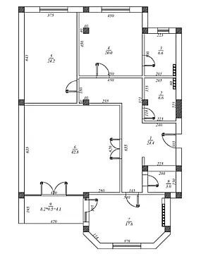 Satılır 3 otaqlı mənzil 158 m²
