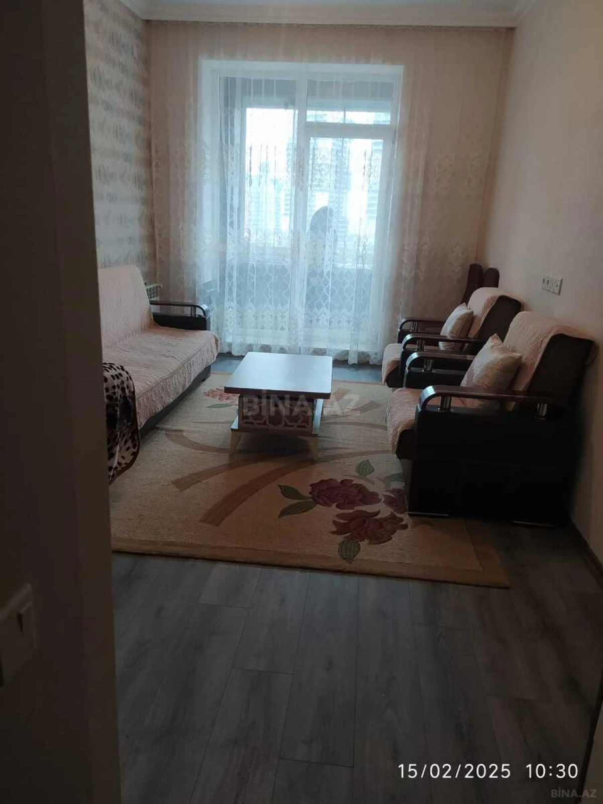 Kirayə verilir 1 otaqlı mənzil 35 m²