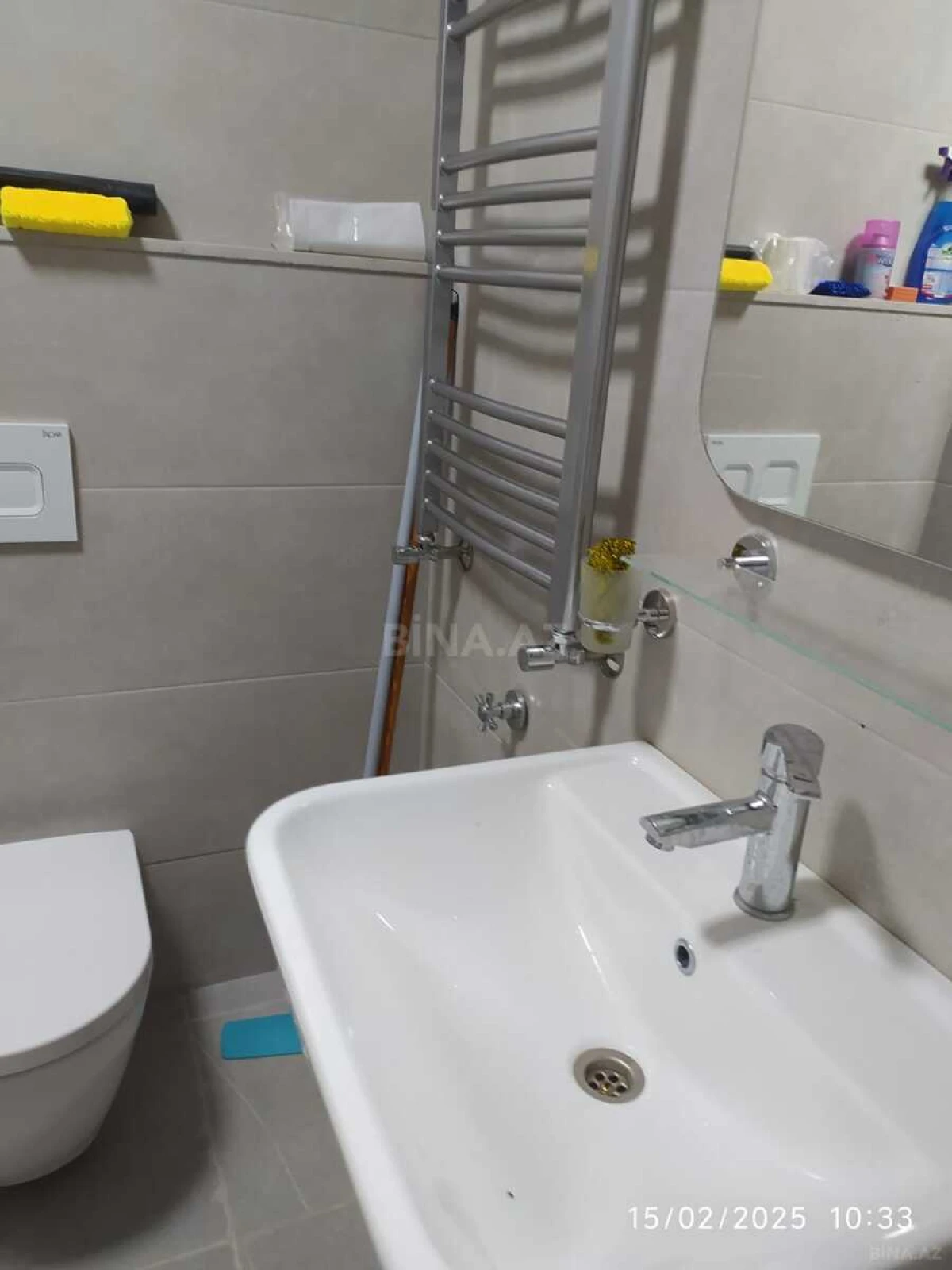 Kirayə verilir 1 otaqlı mənzil 35 m²