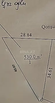 Satılır torpaq sahəsi 5.3 m²