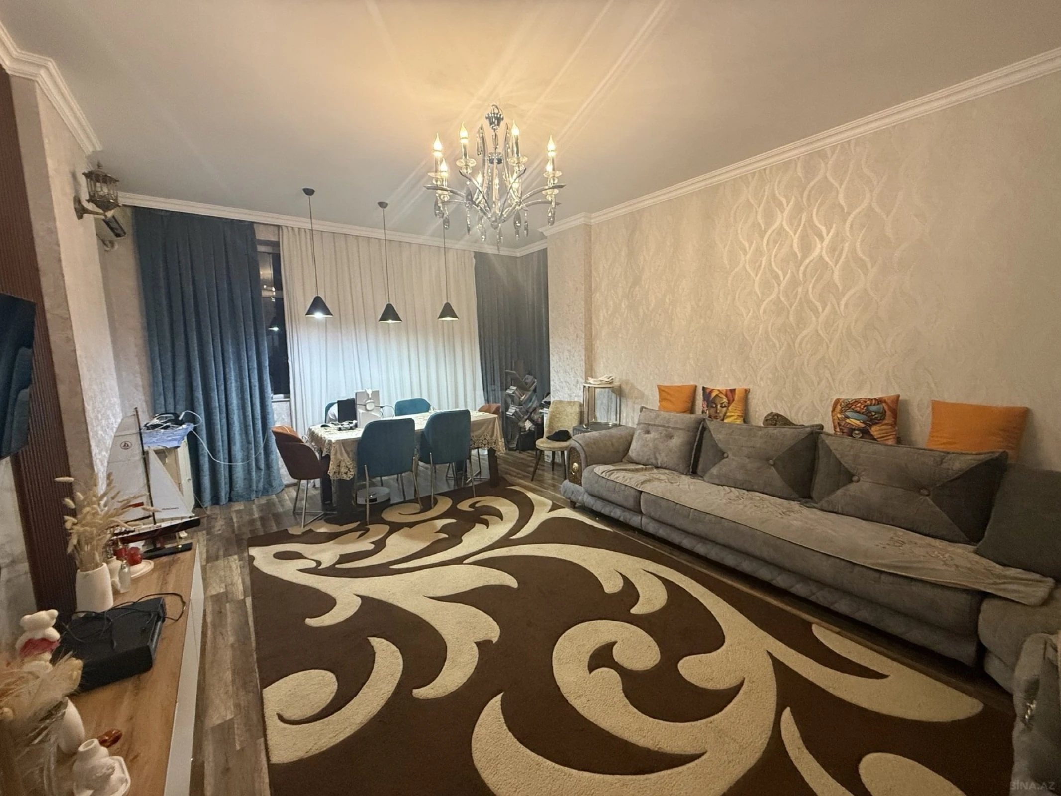 Satılır 3 otaqlı mənzil 115 m²