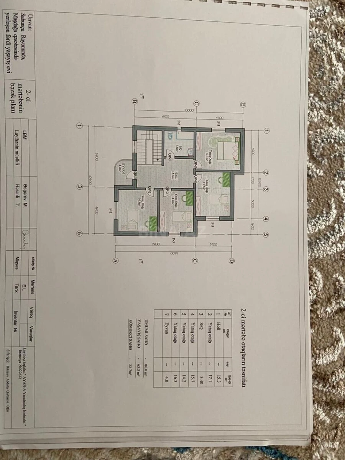 Satılır 7 otaqlı həyət evi 180 m²