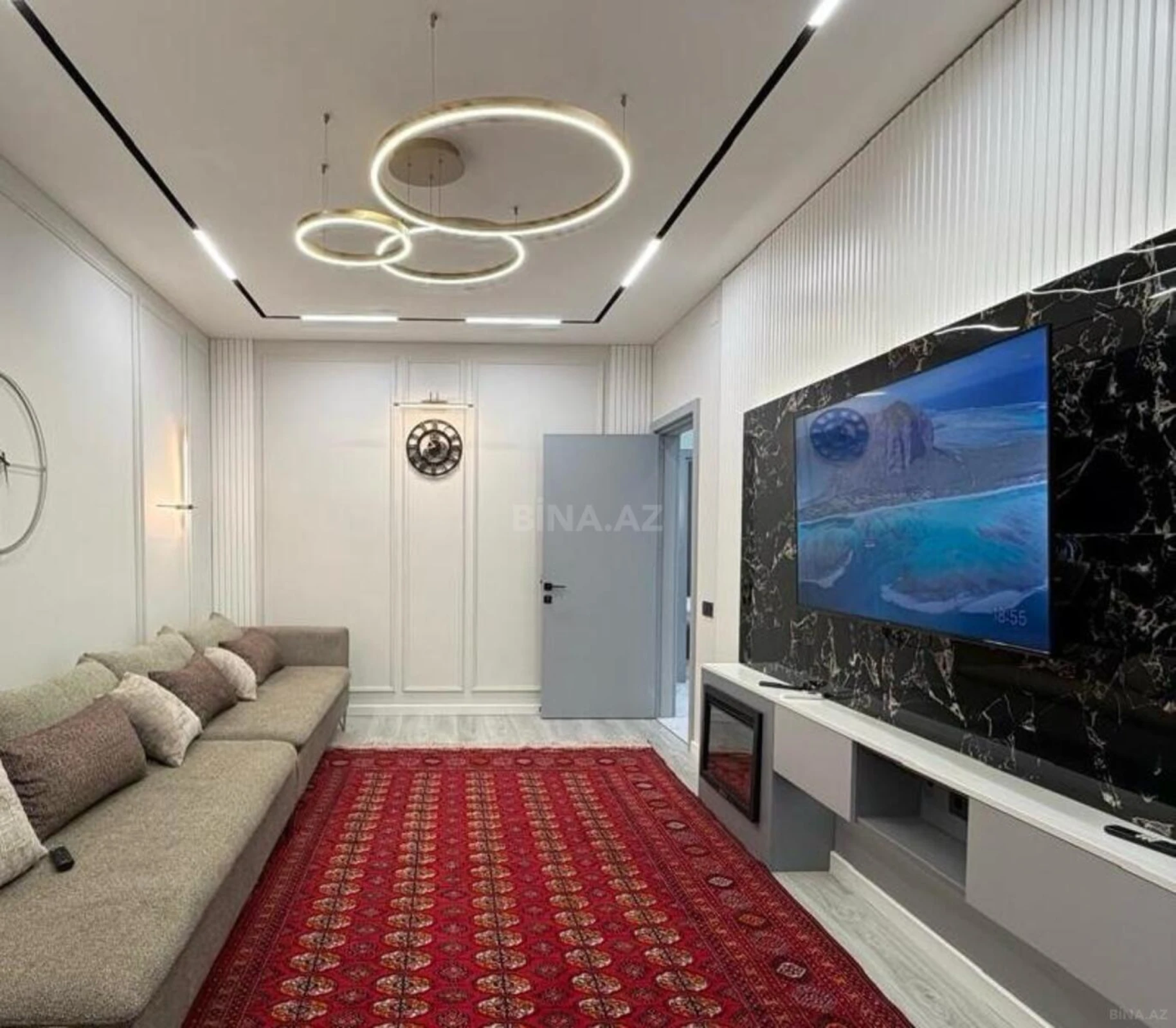 Satılır 2 otaqlı mənzil 55 m²