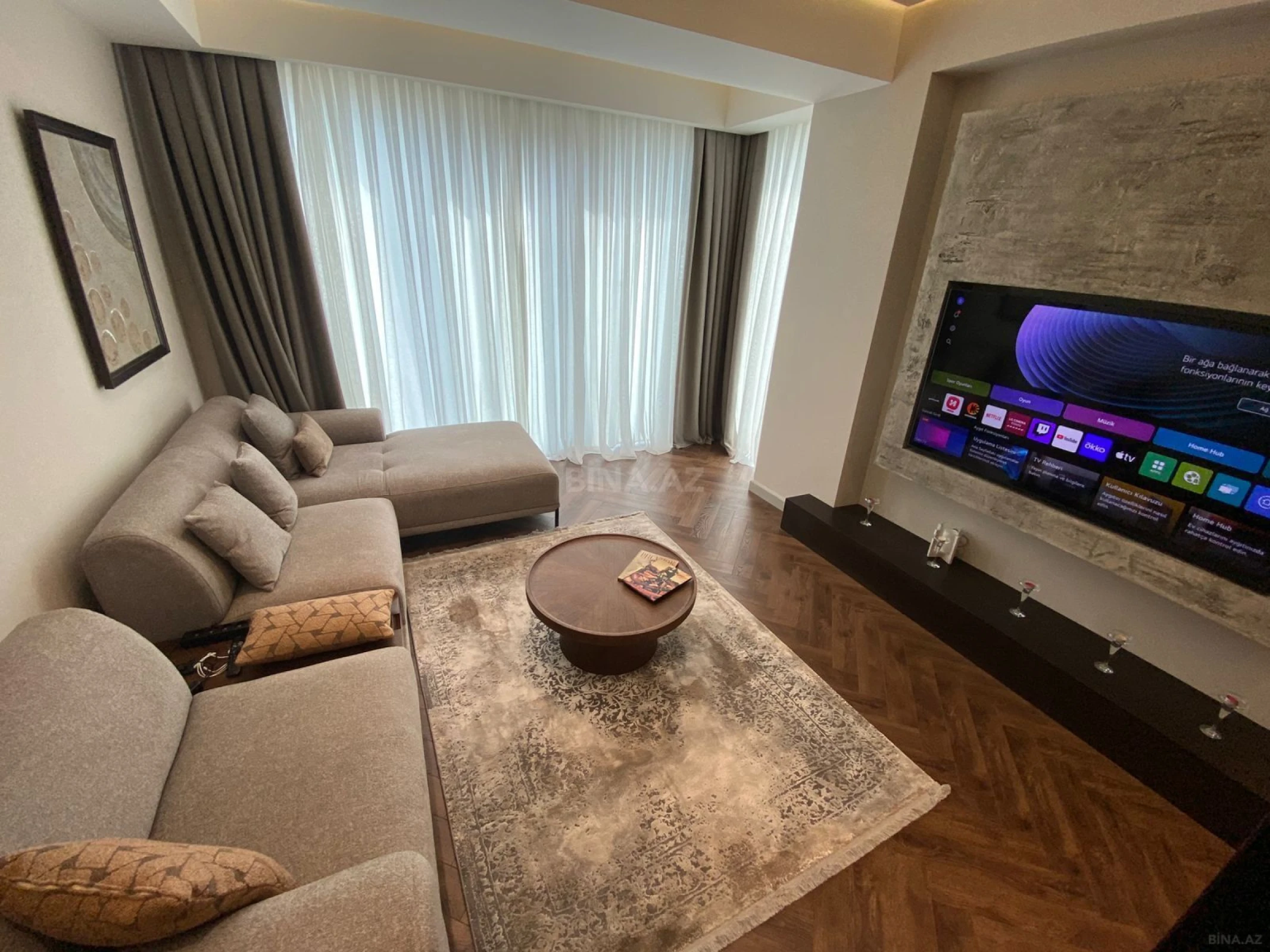 Kirayə verilir 3 otaqlı mənzil 105 m²