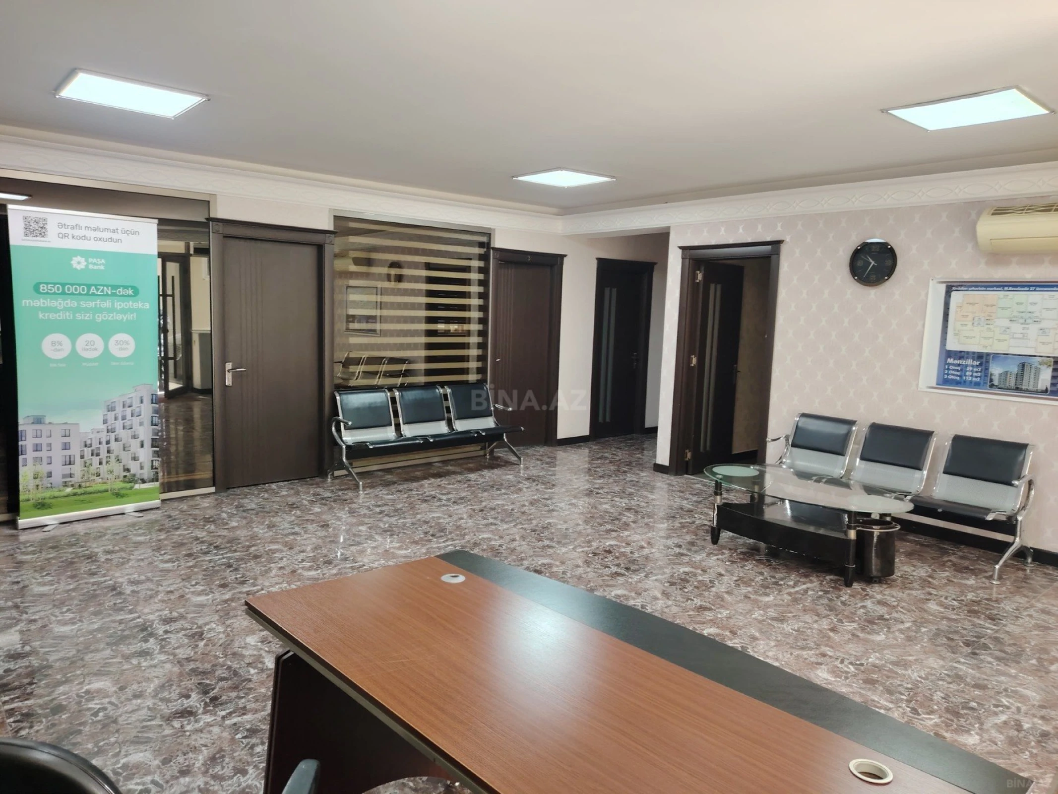 Kirayə verilir 6 otaqlı ofis 200 m²