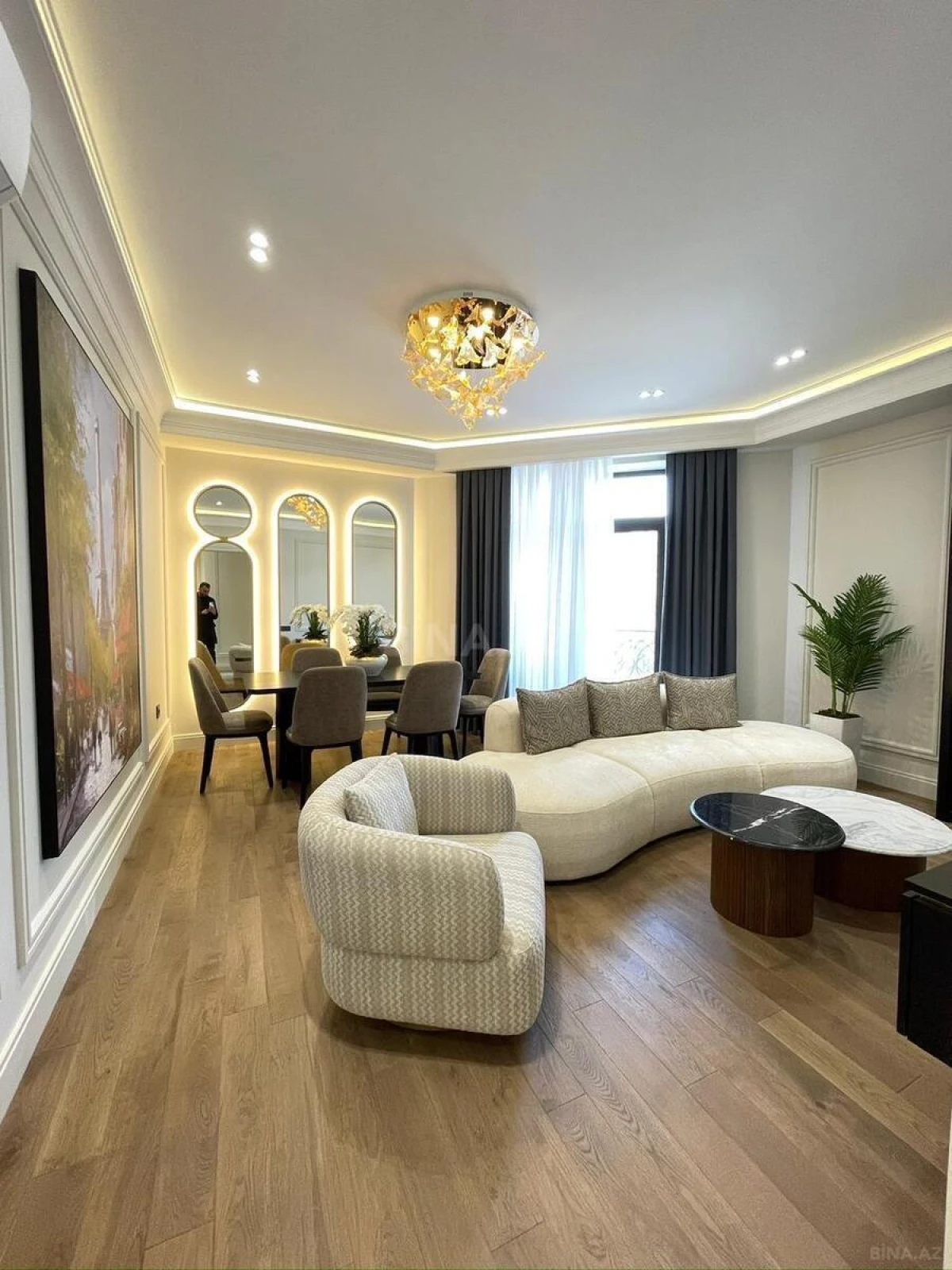 Satılır 3 otaqlı mənzil 125 m²