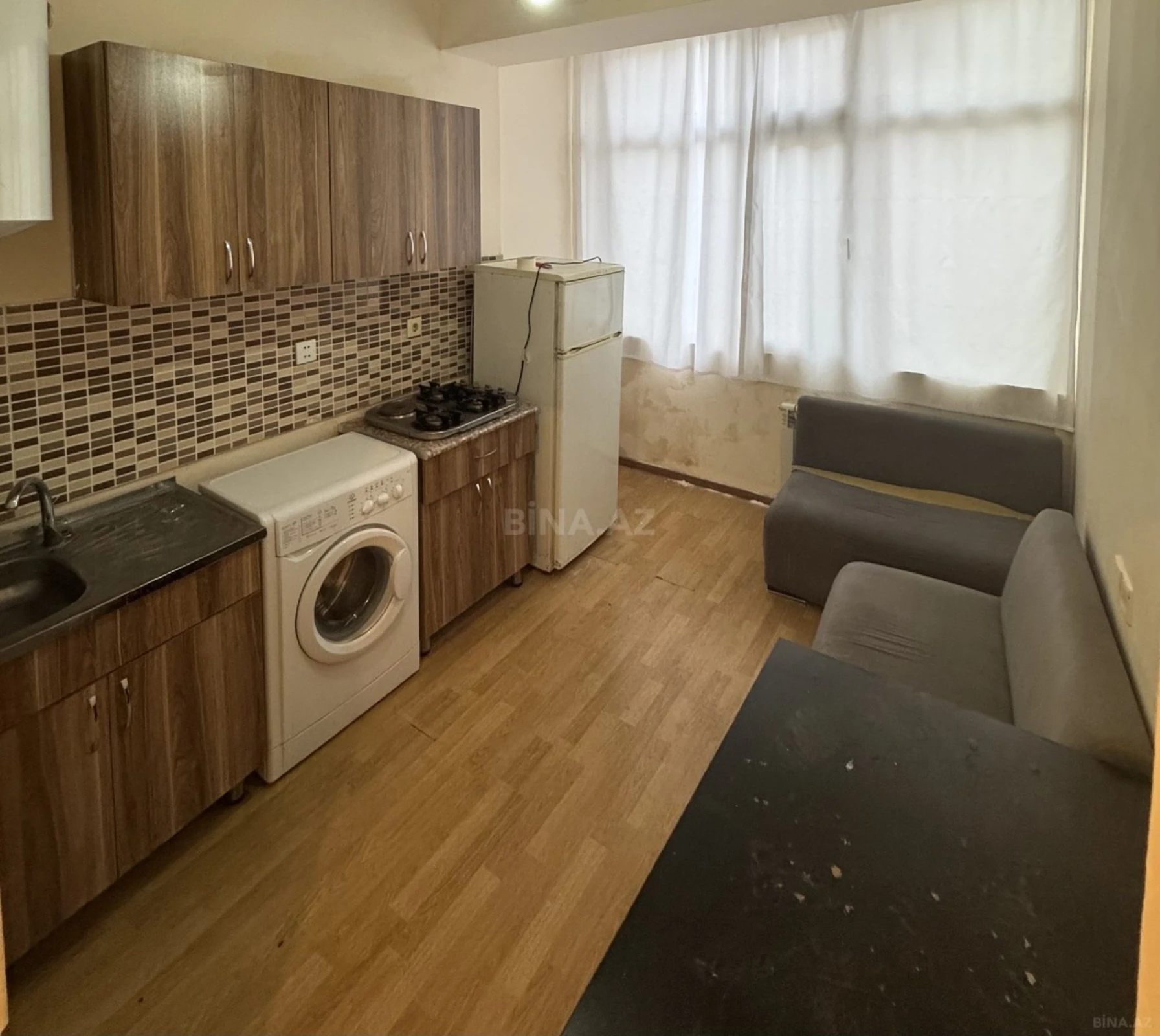 Kirayə verilir 1 otaqlı mənzil 46 m²