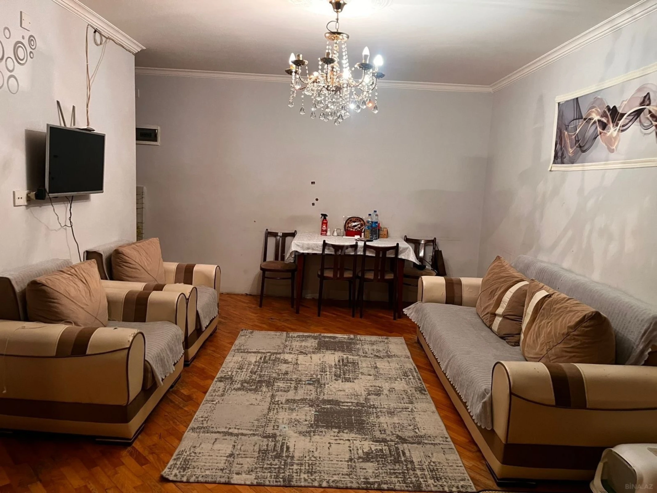 Kirayə verilir 3 otaqlı mənzil 66 m²