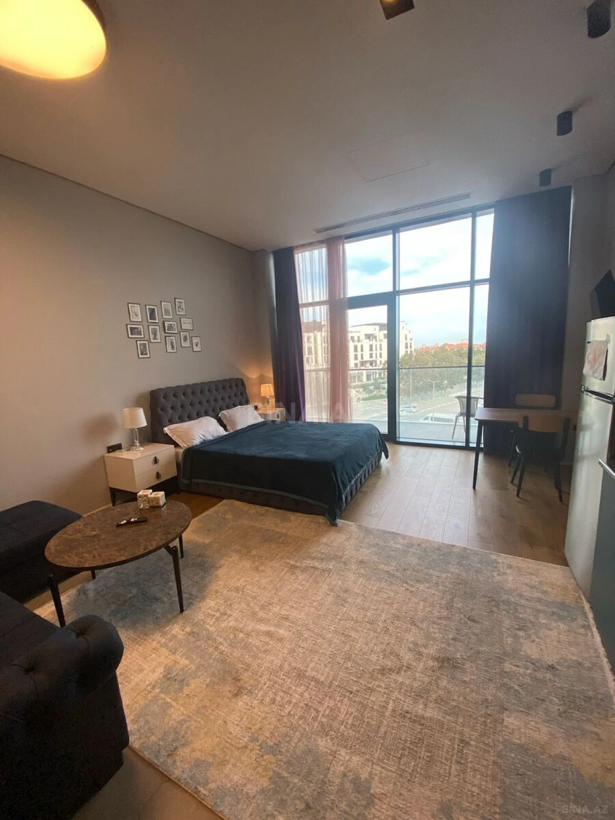 Satılır 1 otaqlı mənzil 56 m²