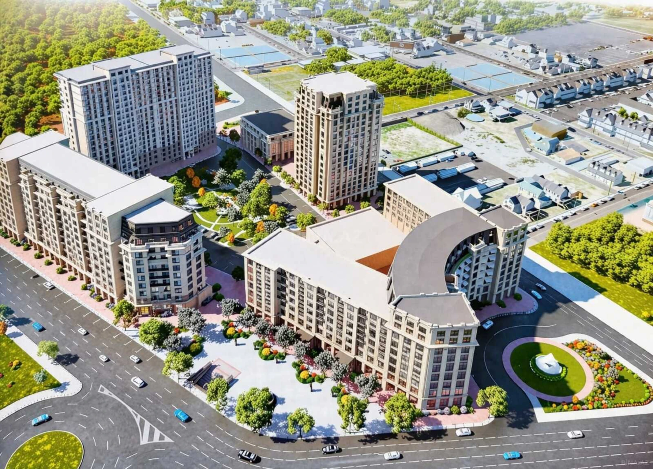 Satılır 5 otaqlı mənzil 209 m²