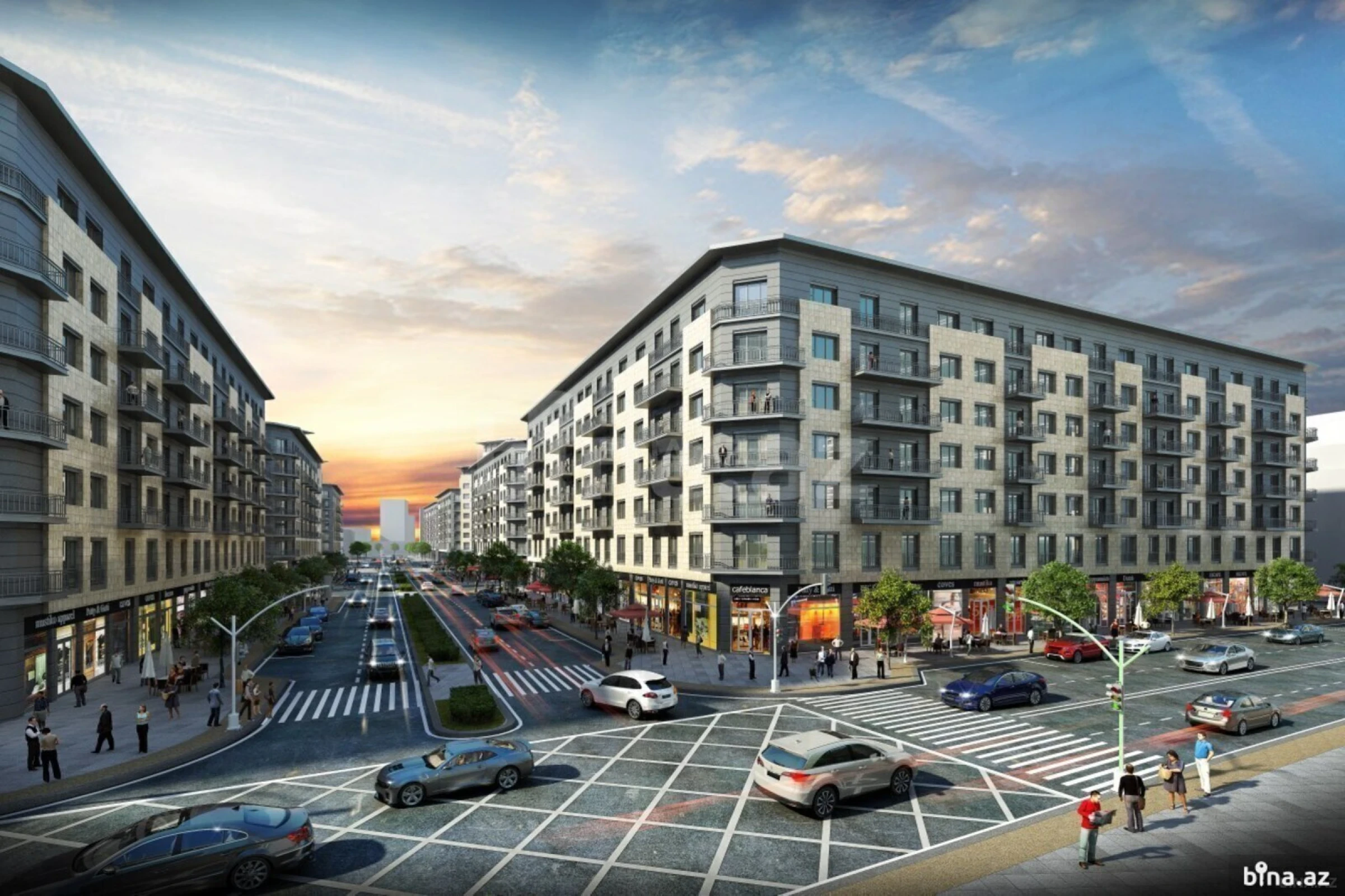 Satılır 3 otaqlı mənzil 146 m²