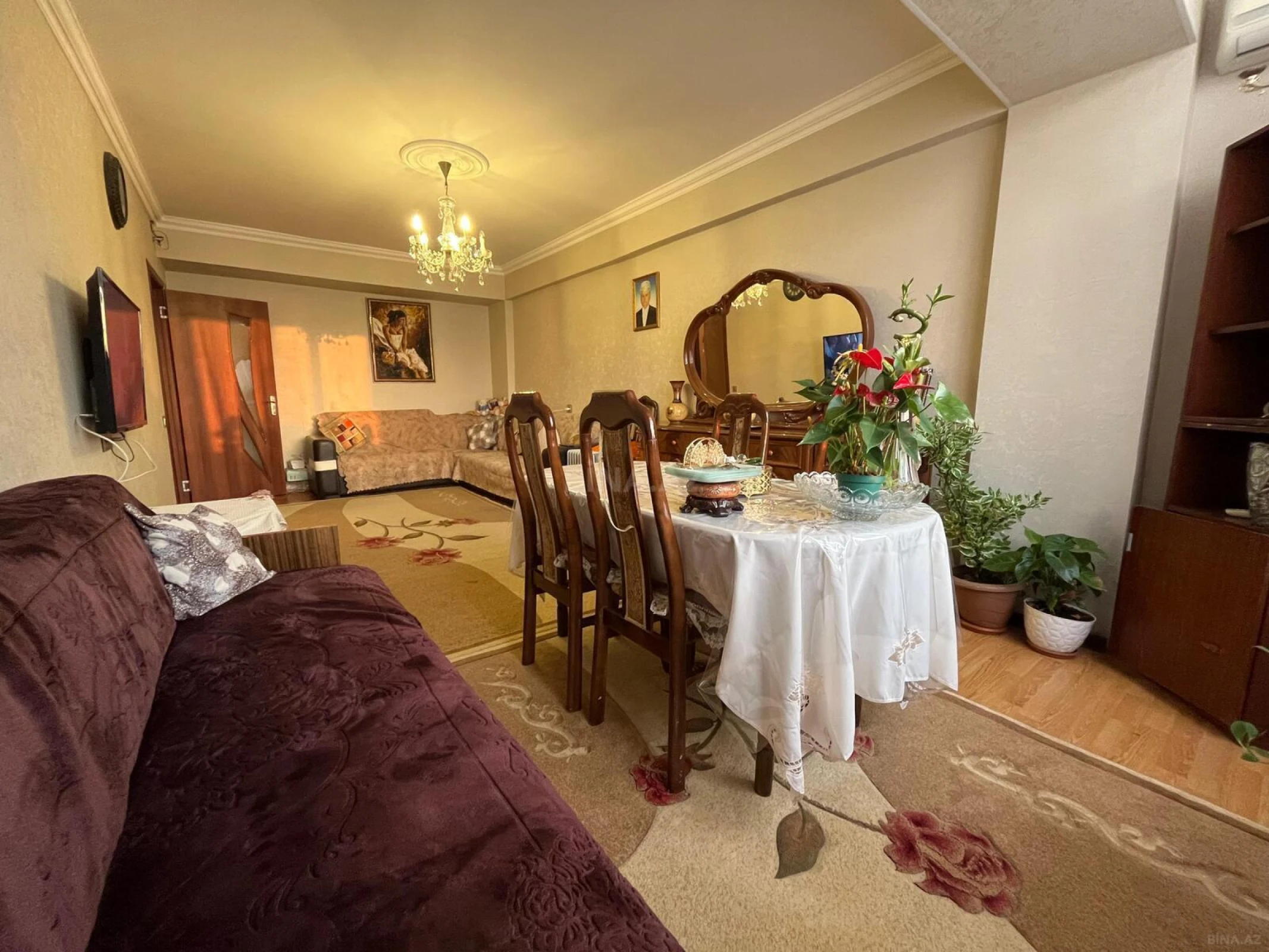 Satılır 3 otaqlı mənzil 95 m²