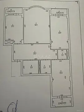 Satılır 4 otaqlı mənzil 156 m² — Bakı 4 otaq 156.00 m²