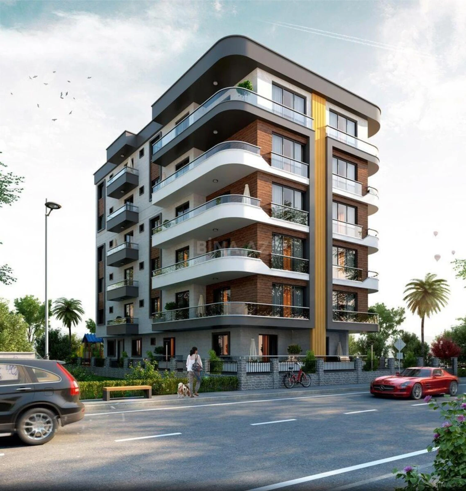Satılır 2 otaqlı mənzil 54 m²