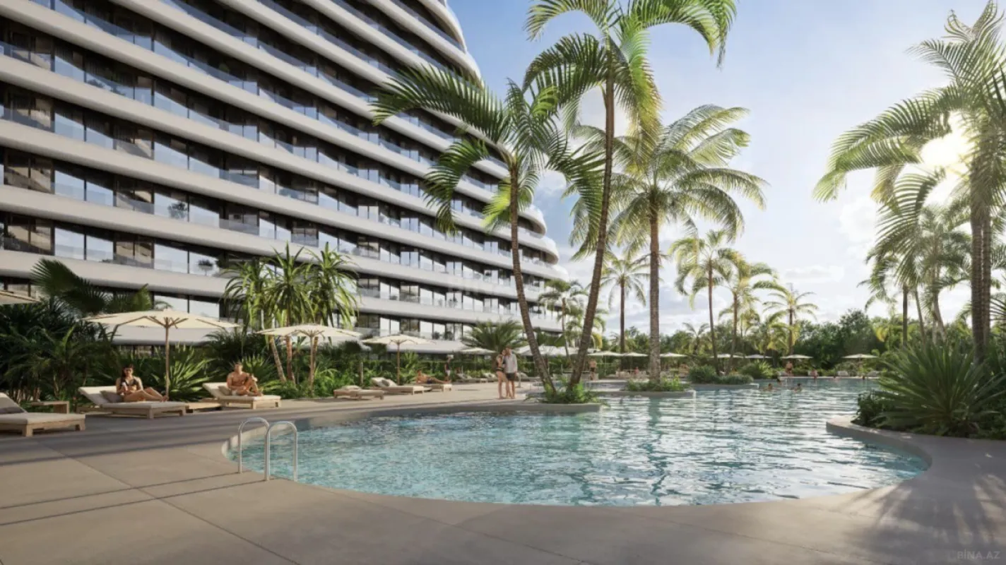 Satılır 1 otaqlı mənzil 42.5 m²