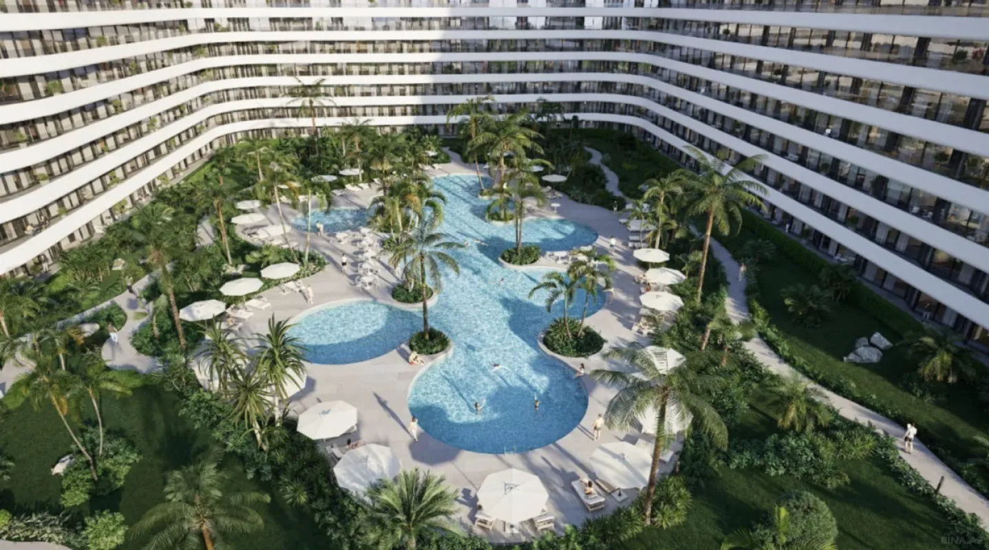 Satılır 1 otaqlı mənzil 42.5 m²