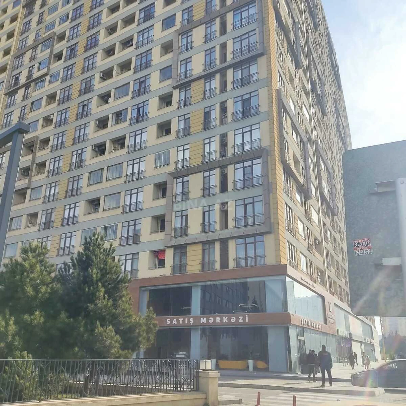 Kirayə verilir 2 otaqlı mənzil 55 m²