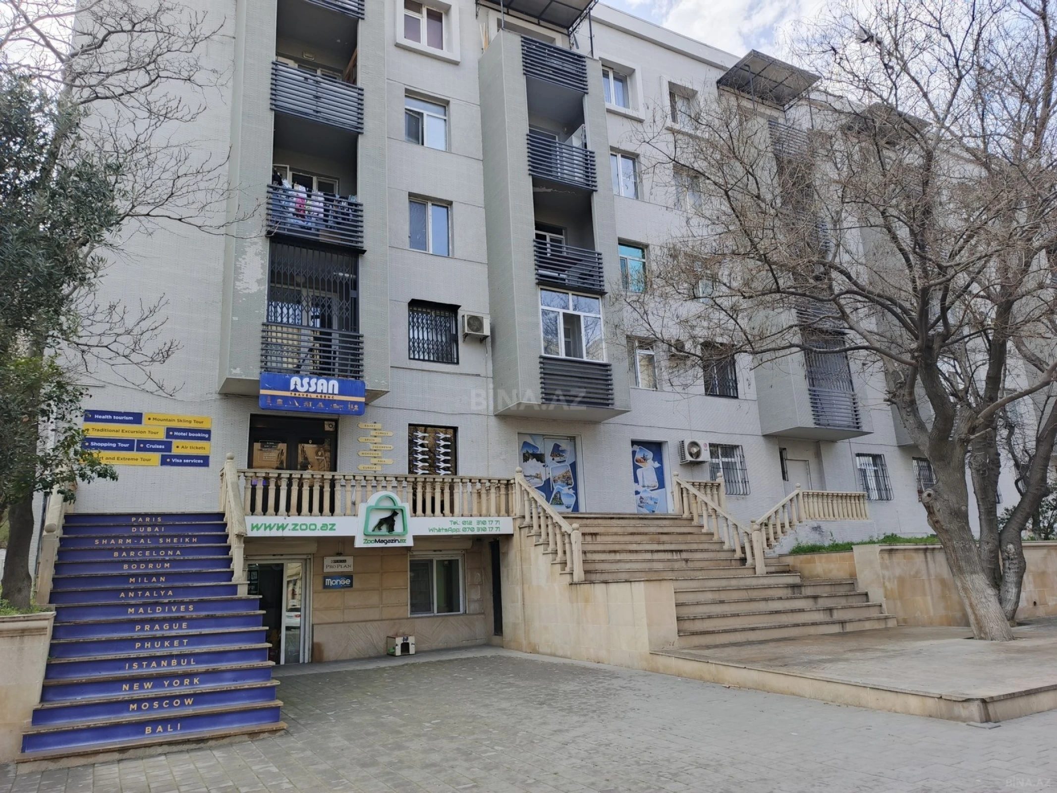 Satılır 2 otaqlı mənzil 52 m²