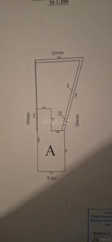 Satılır 2 otaqlı həyət evi 50 m²