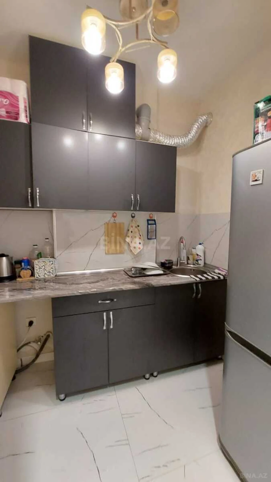 Satılır 2 otaqlı mənzil 55.5 m²