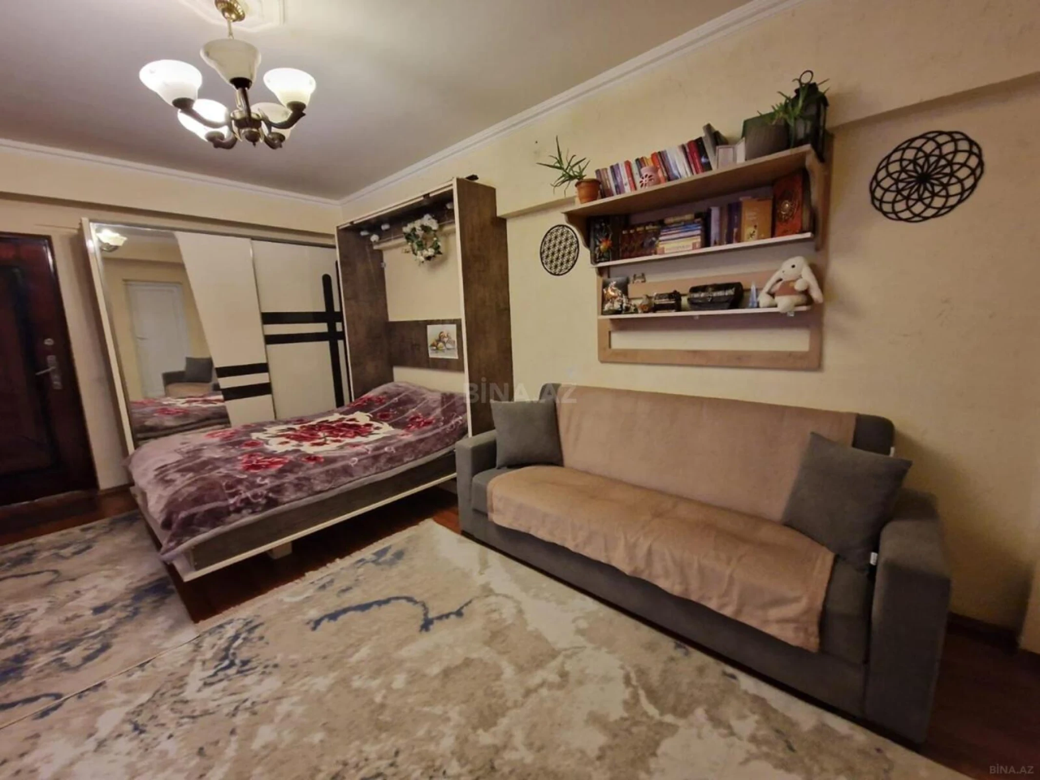 Kirayə verilir 1 otaqlı mənzil 31 m²