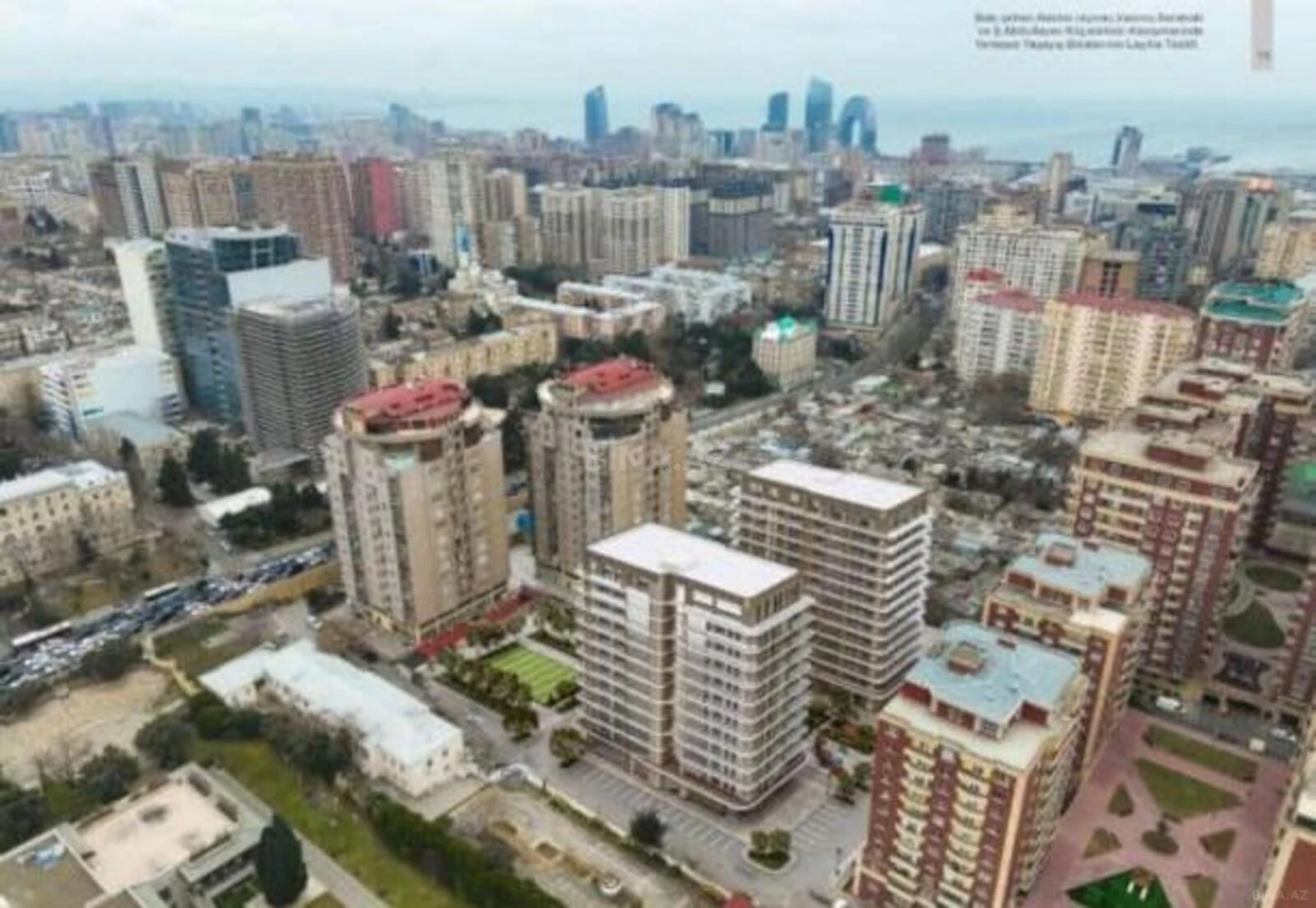 Satılır 2 otaqlı mənzil 55.8 m²