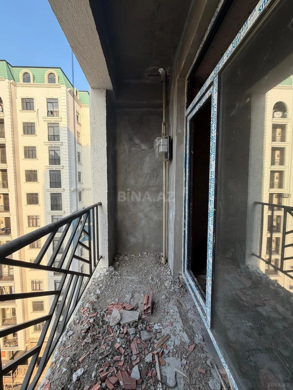 Satılır 2 otaqlı mənzil 44 m²