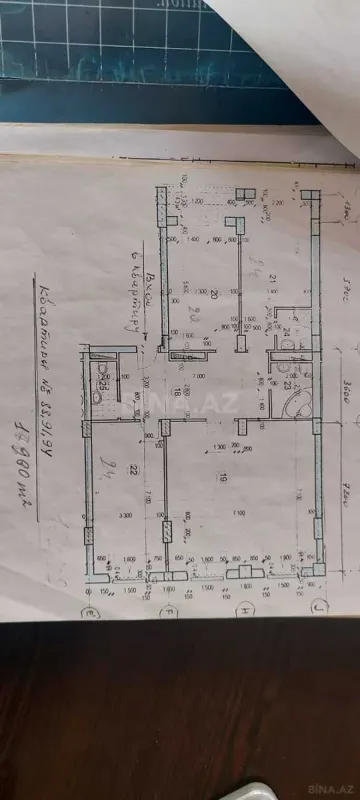 Satılır 4 otaqlı mənzil 180 m²