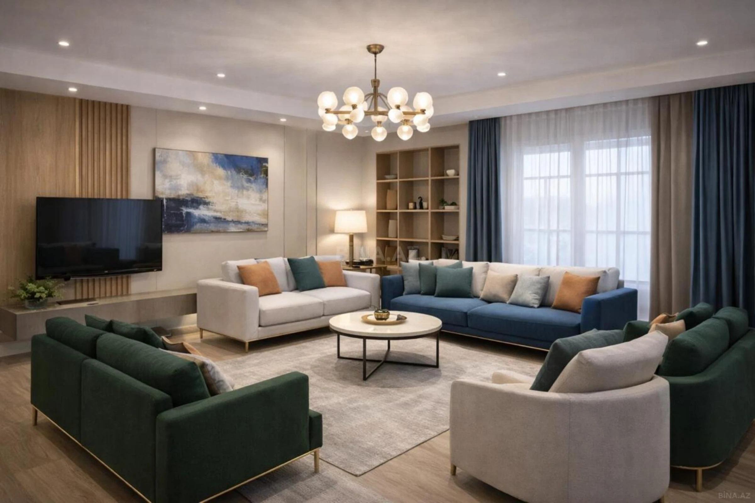 Kirayə verilir 3 otaqlı mənzil 150 m²