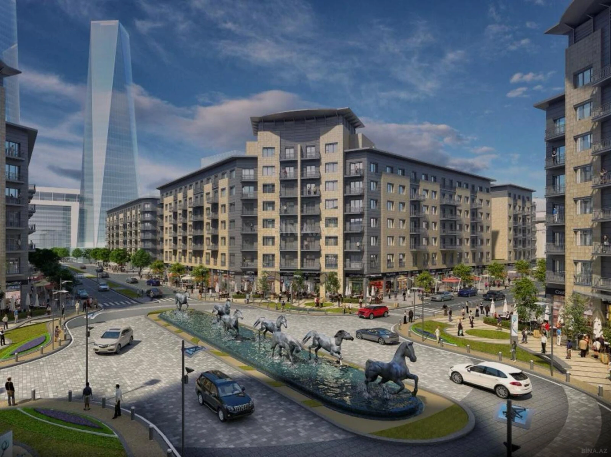 Kirayə verilir 2 otaqlı mənzil 60 m²