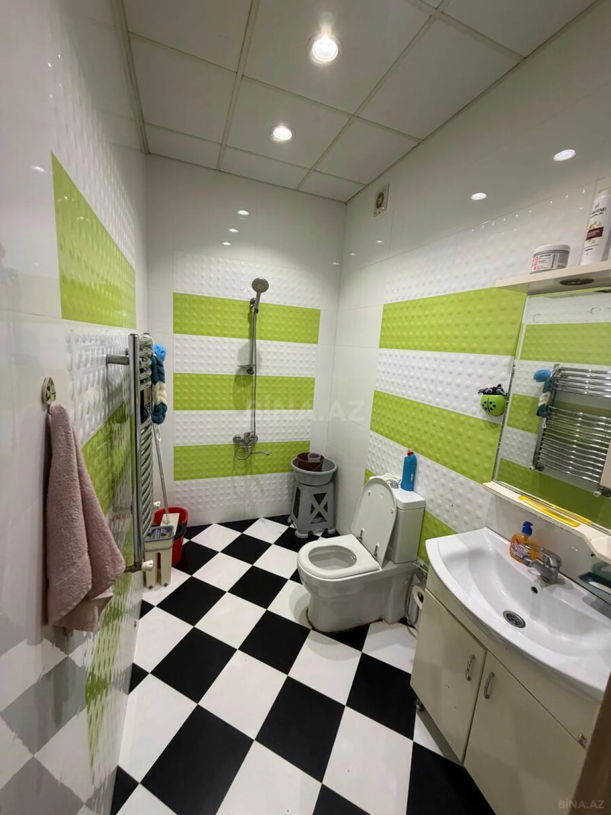 Satılır 2 otaqlı mənzil 62 m²