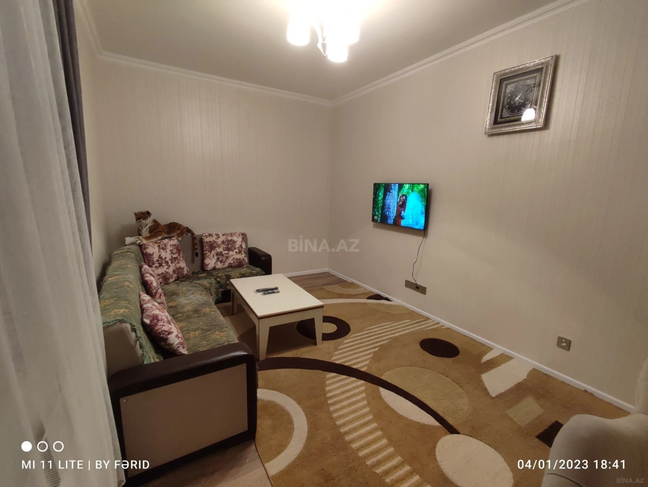 Kirayə verilir 3 otaqlı mənzil 80 m²
