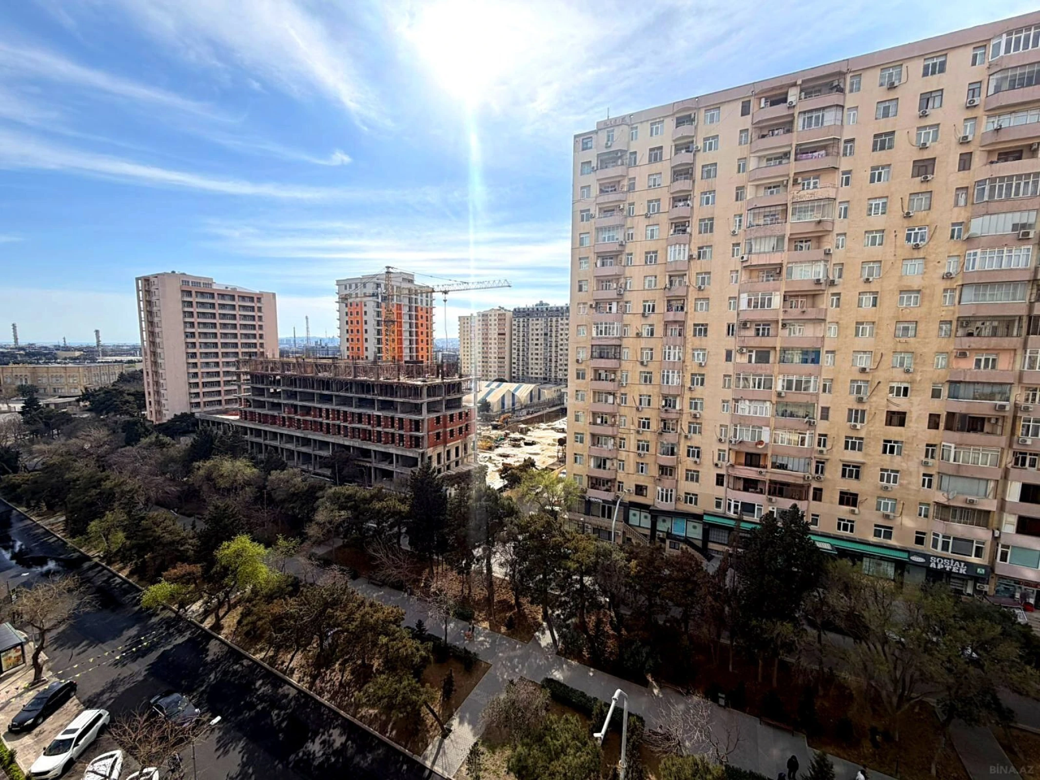 Satılır 3 otaqlı mənzil 63 m²