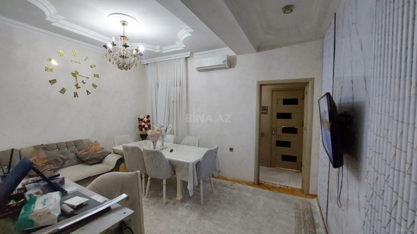 Satılır 2 otaqlı mənzil 58 m²