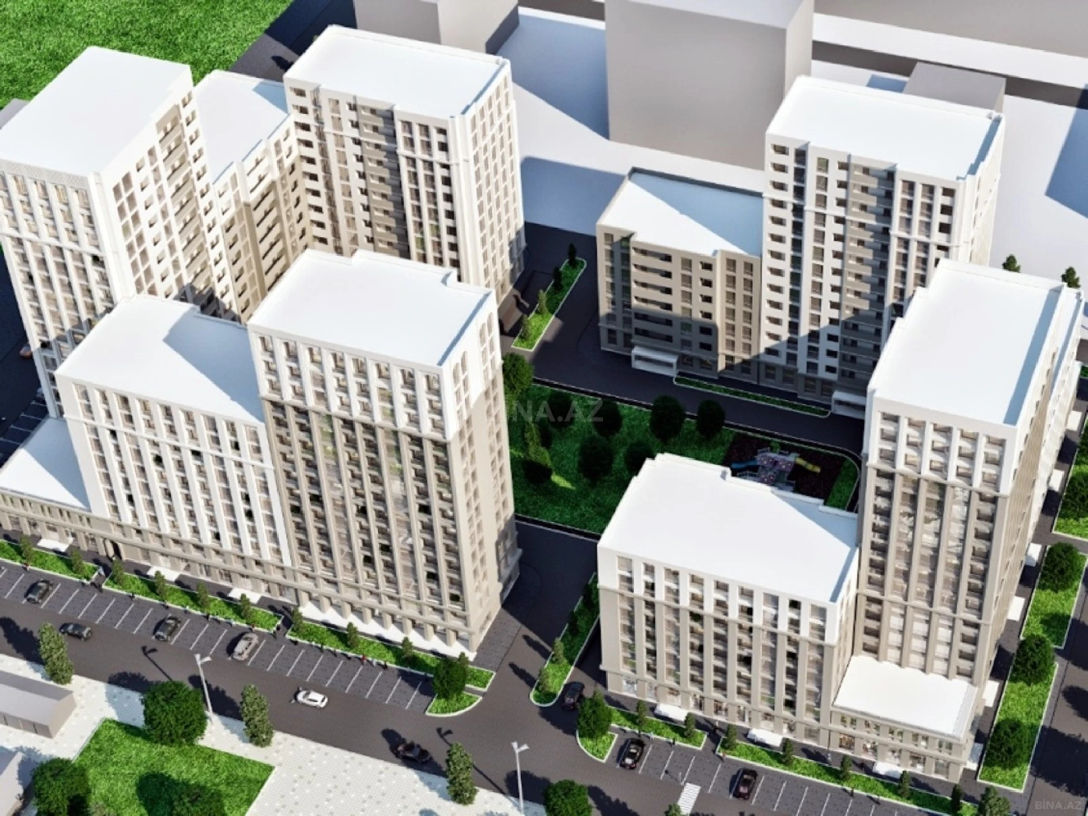 Satılır 2 otaqlı mənzil 73 m²