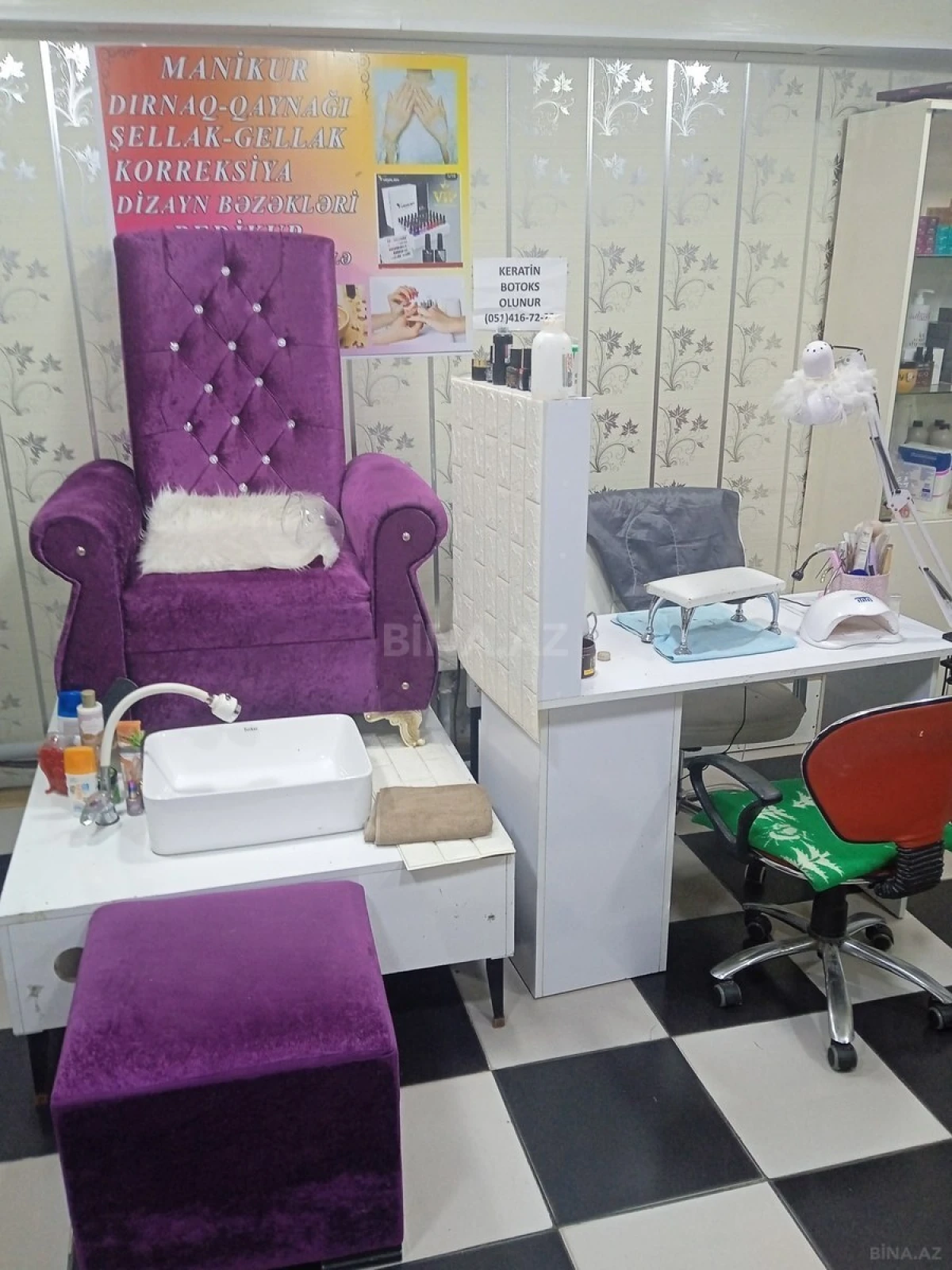 Kirayə verilir obyekt 24 m²