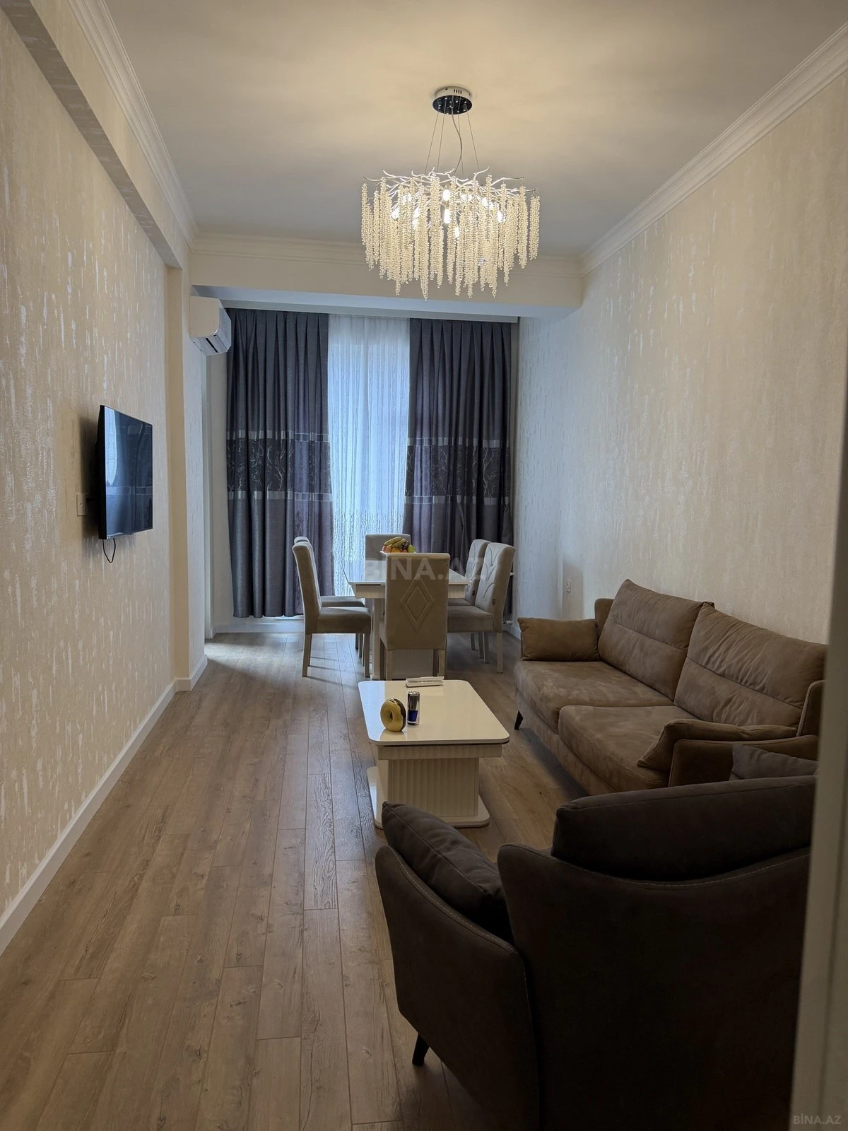 Kirayə verilir 2 otaqlı mənzil 75 m²